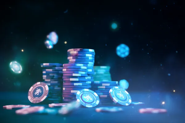 A young woman relaxing with her phone while dynamic casino elements float around her, illustrating the smooth mobile experience offered by the LINK02 app.